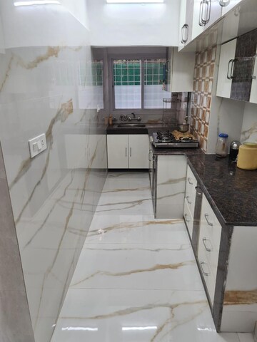 Kitchen in 3 BHK Apartment at Safdarjung Development Area – for Rent