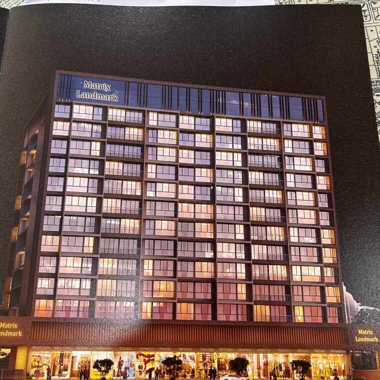 Master Plan, matrix-landmark 2 Bedroom 591 Sq.Ft. Apartment In Mosare Navi Mumbai 9132096