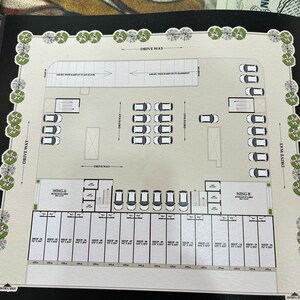 Floor Plan in 2 BHK Apartment at Matrix Landmark, Mosare – for Sale