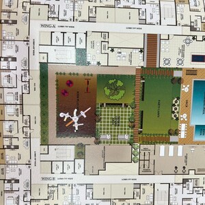 Master Plan in 2 BHK Apartment at Matrix Landmark, Mosare – for Sale