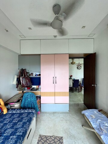 Living Room in 2 BHK Apartment at Lodha Amara, Kolshet Road – for Sale