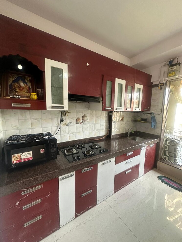 Kitchen, asha-ashok-smruti 2 Bedroom 670 Sq.Ft. Apartment In Vadavali Thane 9132156