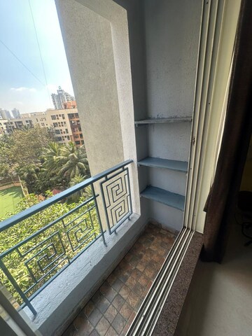 Balcony in 2 BHK Apartment at Asha Ashok Smruti, Vadavali – for Rent