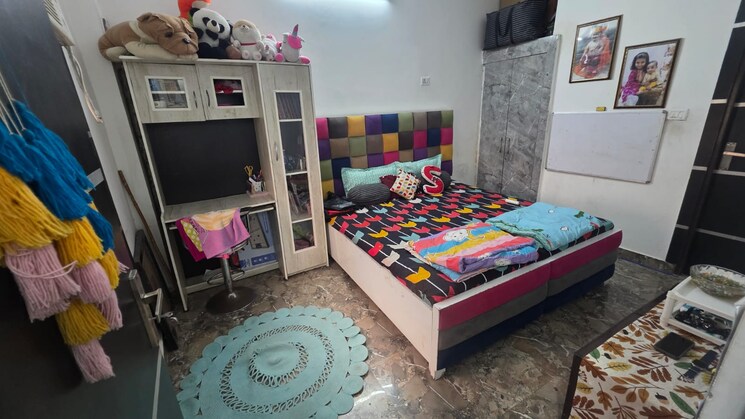Bedroom, bisrakh jalalpur 3 Bedroom 1550 Sq.Ft. Builder Floor In Bisrakh Jalalpur Greater Noida 9132210
