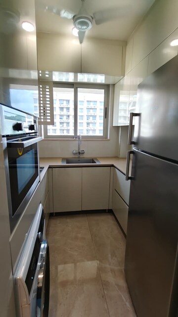 Kitchen in 1 BHK Apartment at Hiranandani Regent Hill, Powai – for Rent