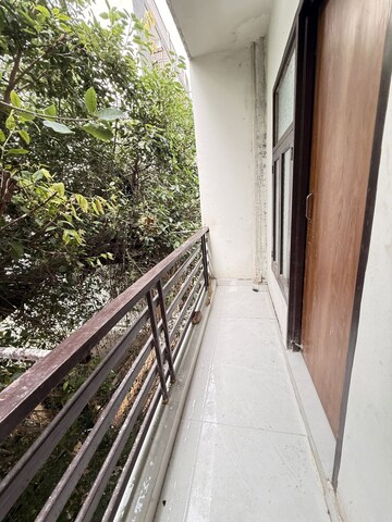Balcony in 2 BHK Builder Floor at Chattarpur – for Rent