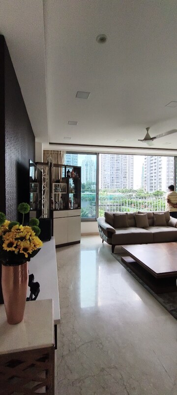 Hall in 3 BHK Apartment at Oberoi Realty Exquisite, Goregaon East – for Rent