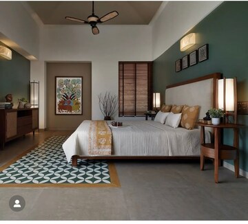 Bedroom in 6+ BHK Independent House at RWA Residential Society Sector 46, Sector 46 – for Rent