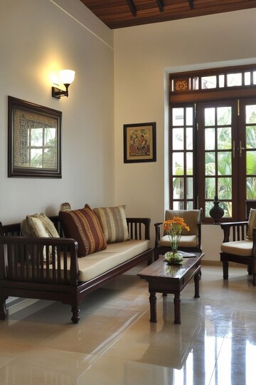 Living Room in 6+ BHK Independent House at RWA Residential Society Sector 46, Sector 46 – for Rent