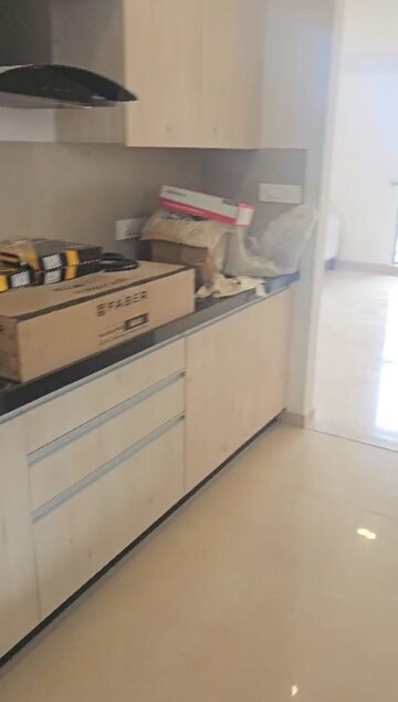 Kitchen in 3 BHK Apartment at Adani Ten BKC, Bandra East – for Rent