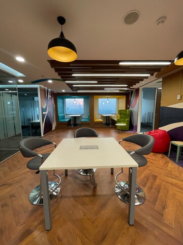 Team Area in  Co-working Space at Intellect Tower, Udyog Vihar – for Rent