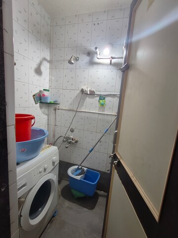 Bathroom in 2.5 BHK Apartment at Raviraj Planet Millenium, Pimple Saudagar – for Rent