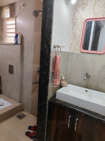 Washroom in 2.5 BHK Apartment at Raviraj Planet Millenium, Pimple Saudagar – for Rent