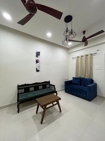 Living Room in 2 BHK Apartment at Western Plaza, Manikonda – for Rent