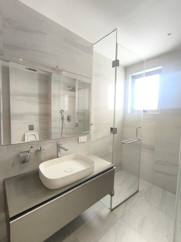 Bathroom in 4 BHK Apartment at Jayabheri The Peaks, Narsingi – for Rent