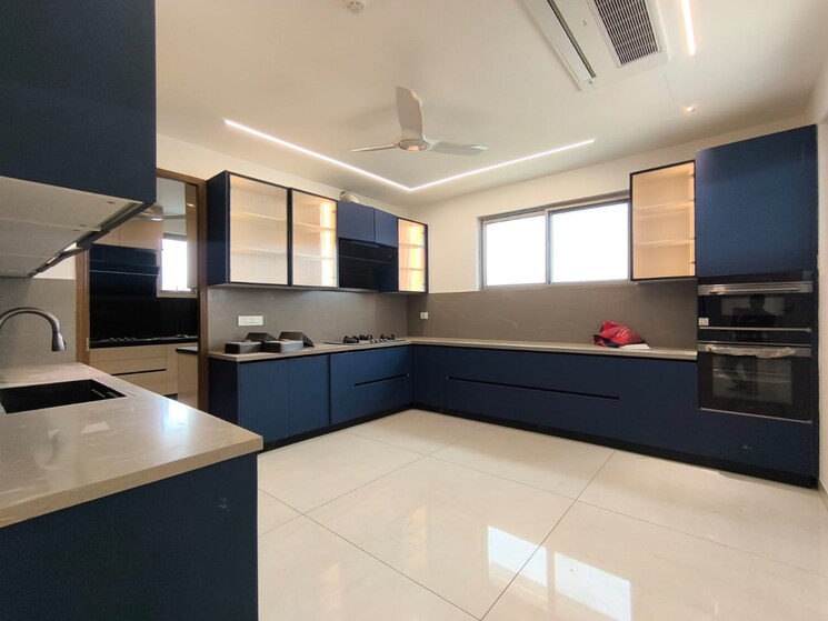 Kitchen, jayabheri-the-peaks 4 Bedroom 5440 Sq.Ft. Apartment In Narsingi Hyderabad 9132377