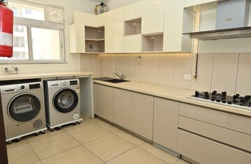 Kitchen in 3 BHK Apartment at Prestige Royale Gardens, Gantiganahalli – for Rent