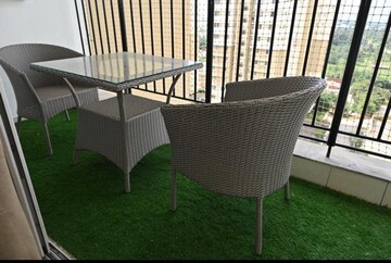 Balcony in 3 BHK Apartment at Prestige Royale Gardens, Gantiganahalli – for Rent