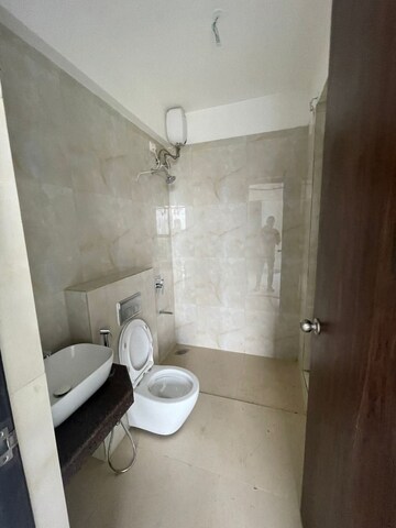 Bathroom in 2 BHK Apartment at Raymond Ten X Habitat, Pokhran Road No Two – for Rent