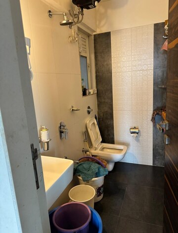 Master Bedroom in 1 BHK Apartment at Gurukrupa Marina Enclave, Malad West – for Rent