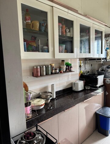 Kitchen in 1 BHK Apartment at Gurukrupa Marina Enclave, Malad West – for Rent