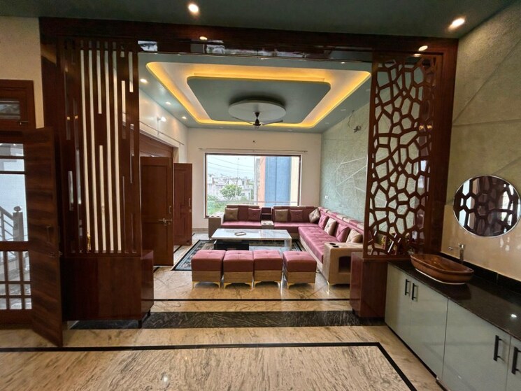 Living Room, ganga nagar 5 Bedroom 144 Sq.Yd. Independent House In Ganga Nagar Meerut 9132434