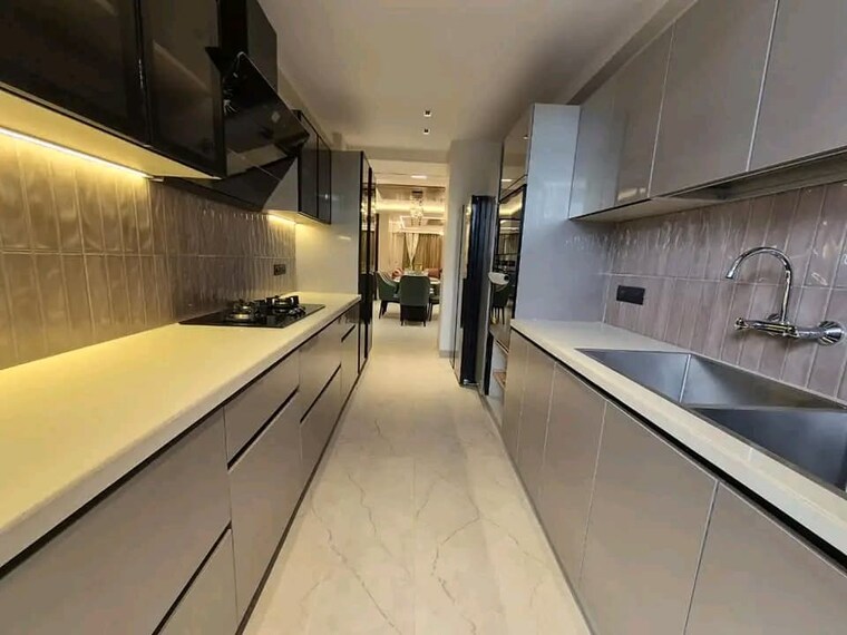 Kitchen, ambala highway 3 Bedroom 250 Sq.Yd. Villa In Ambala Highway Zirakpur 9132443