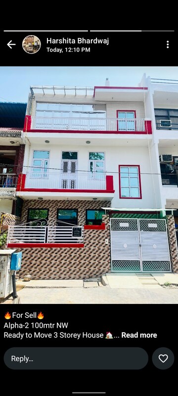 3.5 BHK Independent House For Sale in Alpha Ii Greater Noida