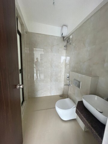 Bathroom in 2 BHK Apartment at Raymond Ten X Habitat, Pokhran Road No Two – for Rent
