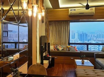 Living Room in 3 BHK Apartment at Andheri West – for Rent