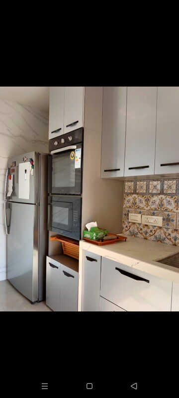 Kitchen in 3 BHK Apartment at Hiranandani Cardinal, Ghodbunder Road – for Rent