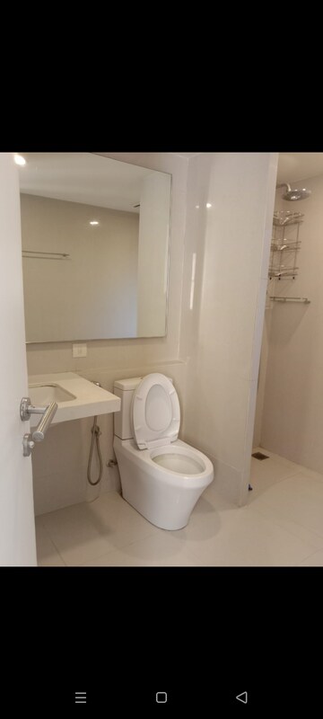 Bathroom in 3 BHK Apartment at Hiranandani Cardinal, Ghodbunder Road – for Rent