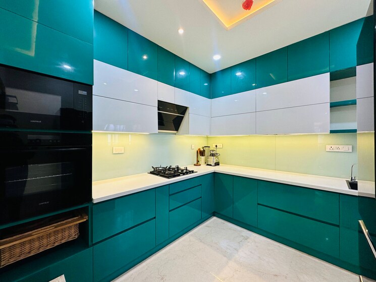 Kitchen, bhartiya-nikoo-homes-phase-2 4 Bedroom 2259 Sq.Ft. Apartment In Thanisandra Main Road Bangalore 9132575