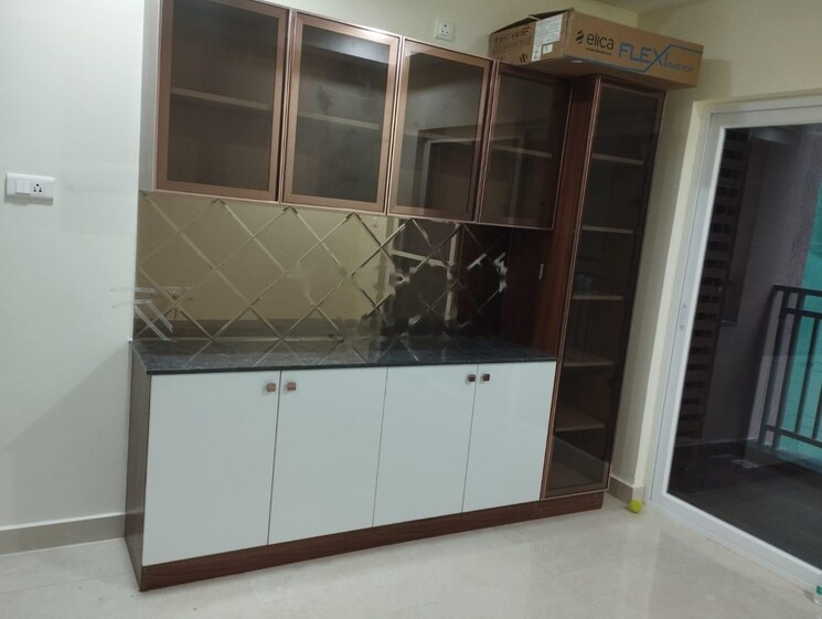 Kitchen, gem-nakshatra 3 Bedroom 1678 Sq.Ft. Apartment In Kokapet Hyderabad 9132592