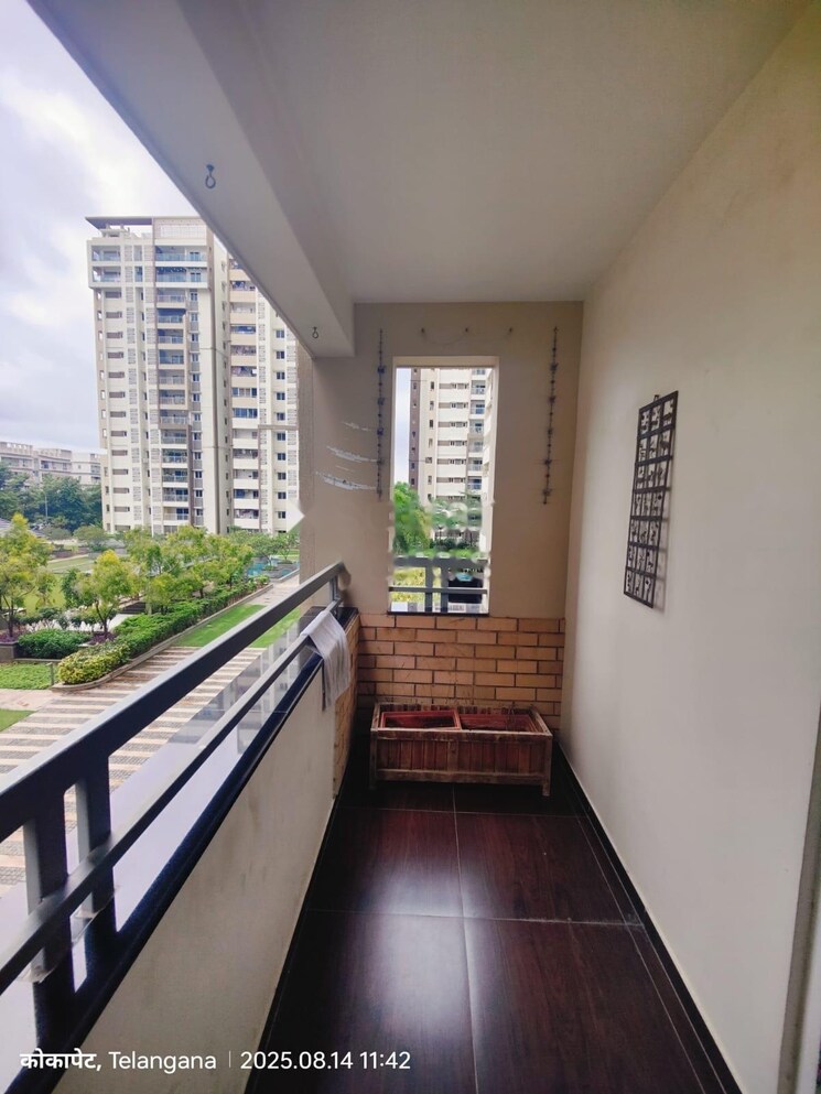 Balcony, rajapushpa-atria 3 Bedroom 2496 Sq.Ft. Apartment In Gachibowli Hyderabad 9132620