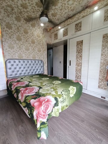 Bedroom in 2 BHK Apartment at Omkar Ananta, Goregaon East – for Rent