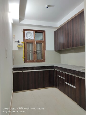 Kitchen in 2 BHK Builder Floor at Palm Residency Chhatarpur, Chattarpur – for Rent
