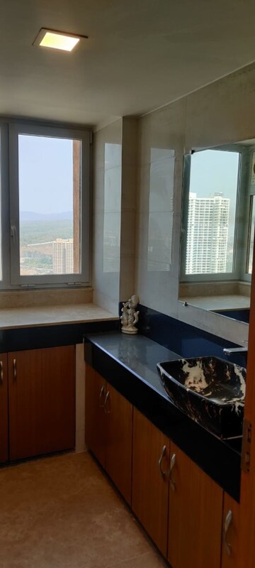 Kitchen in 3 BHK Apartment at DB Woods, Goregaon East – for Rent