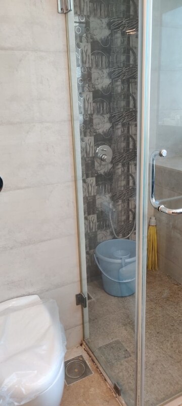 Bathroom in 3 BHK Apartment at DB Woods, Goregaon East – for Rent