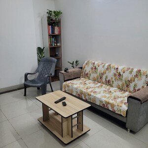 Living Room in 3 BHK Apartment at Ida Scheme No 140 – for Sale