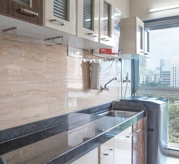 Kitchen in 2 BHK Apartment at Goyal Lakshchandi Heights, Goregaon East – for Rent