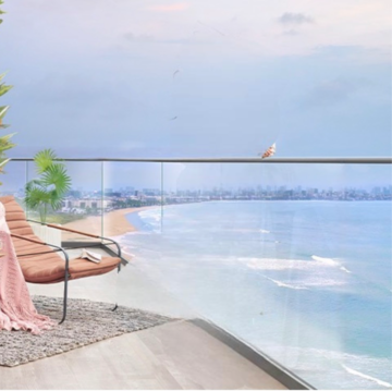 Swimming Pool in 5 BHK Apartment at Rustomjee Ocean Vista, Seven Bunglow – for Sale