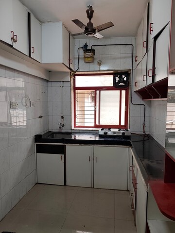 Kitchen in 1.5 BHK Apartment at Shrirang CHS, Shrirang Society – for Rent