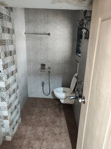 Bathroom in 1.5 BHK Apartment at Shrirang CHS, Shrirang Society – for Rent
