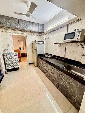 Kitchen in 1 BHK Apartment at Khar West – for Rent