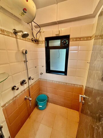 Bathroom in 1 BHK Apartment at Khar West – for Rent