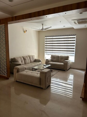 Living Room in 3 BHK Apartment at My Home Bhooja, Hi Tech City – for Rent
