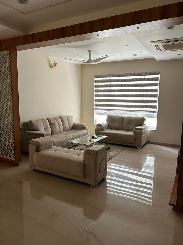 Living Room, my-home-bhooja 3 Bedroom 2598 Sq.Ft. Apartment In Hi Tech City Hyderabad 9132848