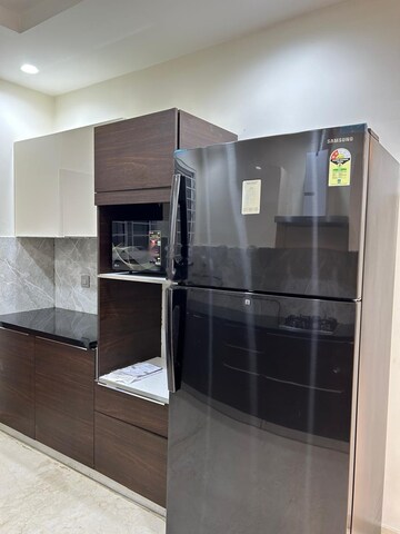 Kitchen in 3 BHK Apartment at My Home Bhooja, Hi Tech City – for Rent