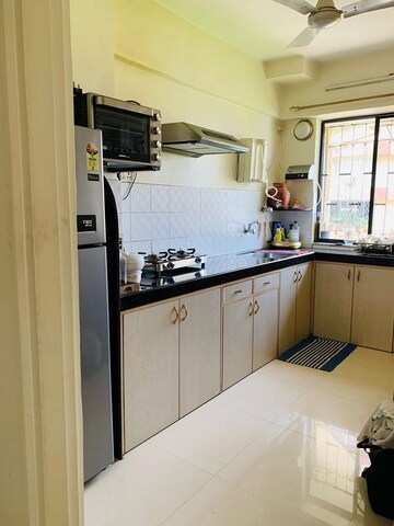 Kitchen in 1 BHK Apartment at Bandra West – for Rent
